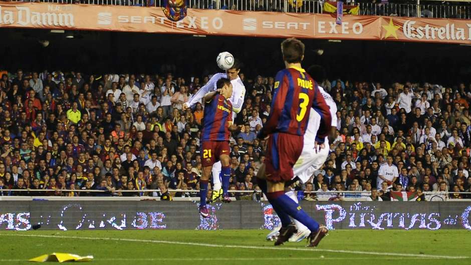 Image result for 2011 Copa del Rey Final: Barcelona 0-1 Real Madrid