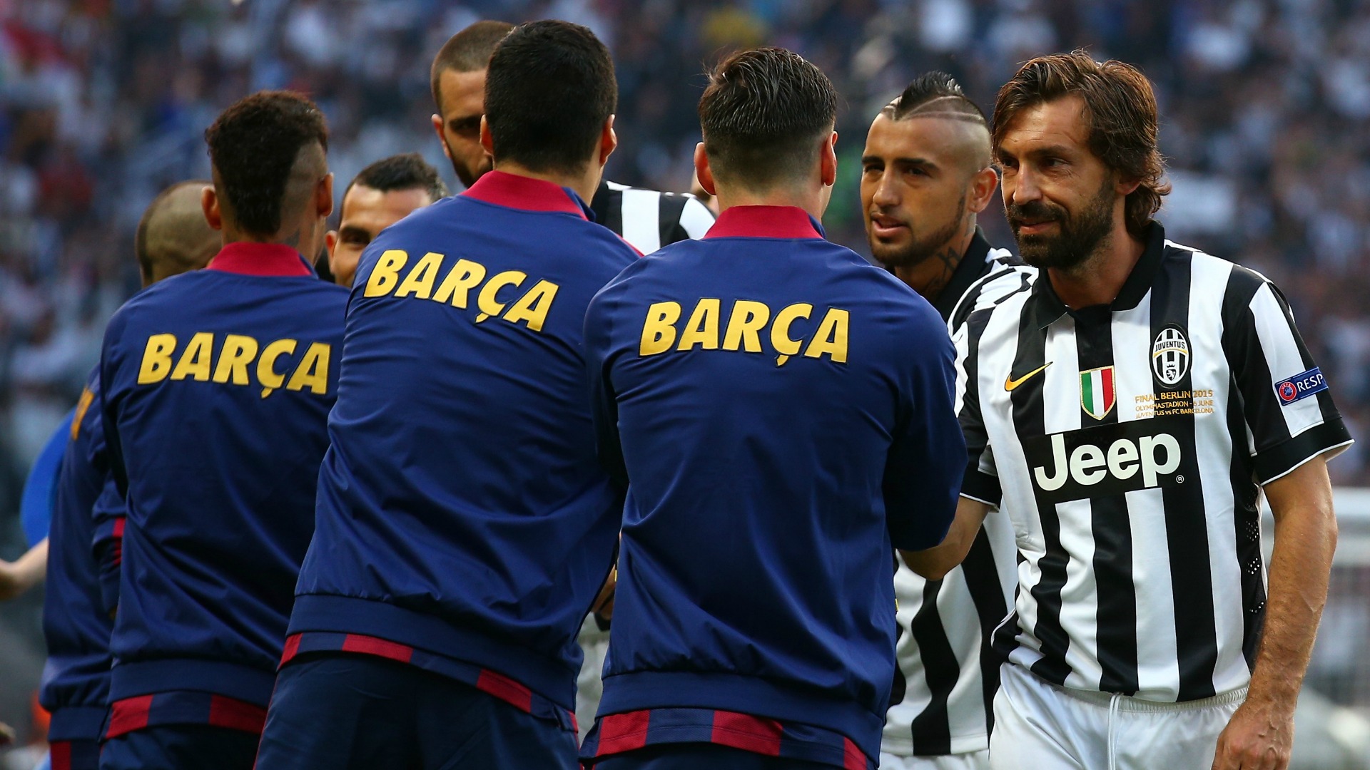 AndreaPirlo Juventus Barcelona Champions League