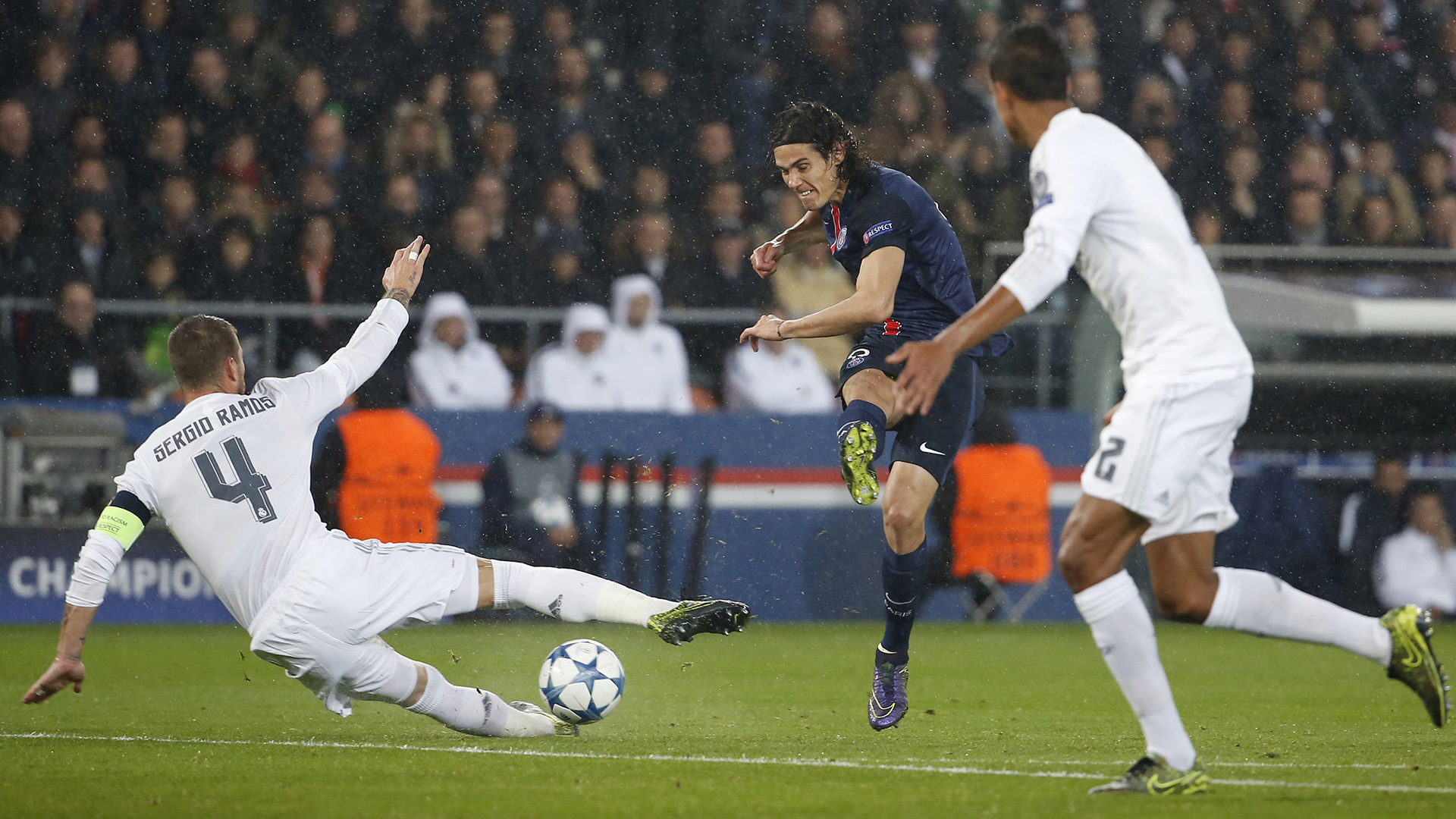 Edinson Cavani Paris Saint=Germain Real Madrid UEFA Champions League