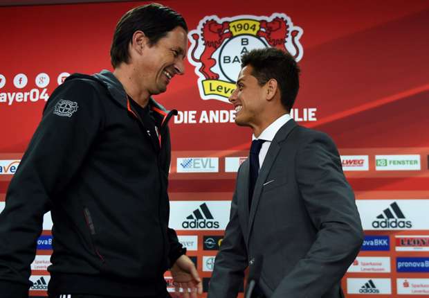 roger-schmidt-javier-hernandez-bayer-leverkusen_fxde893v8v0n1b1ne4j7cc4ro.jpg