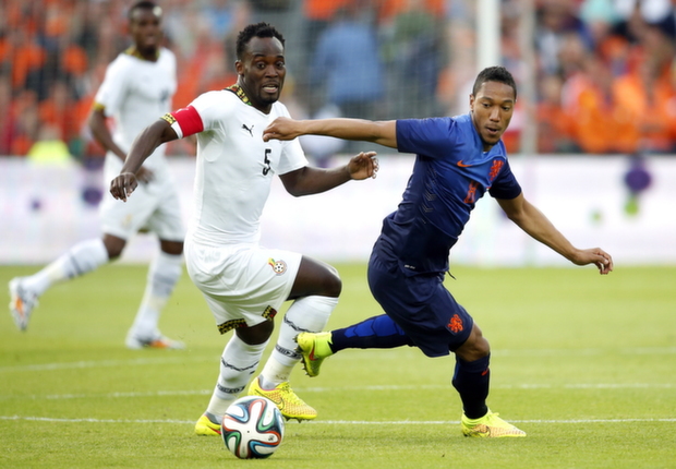 Michael Essien Jonathan De Guzman Netherlands Ghana