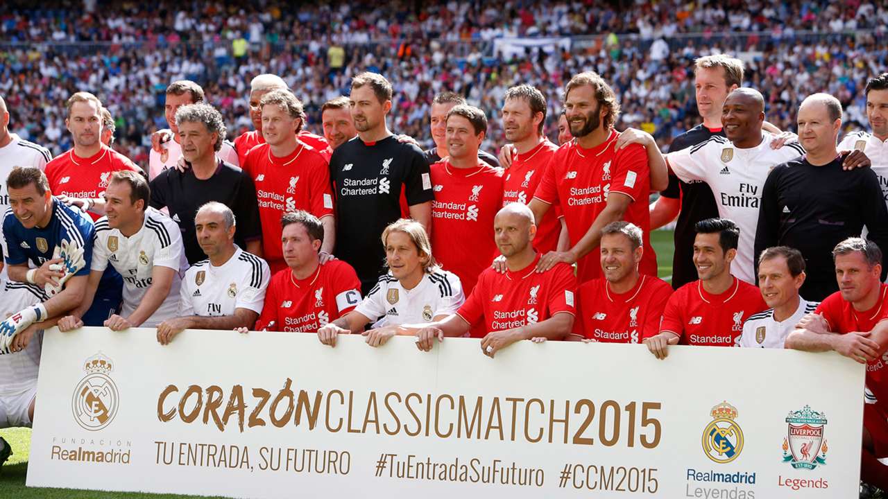 Liverpool Fc Legends Vs Real Madrid