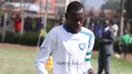 AFC Leopards defender Martin Imbalambala in training.