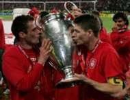 Steven Gerrard, Jamie Carragher | Liverpool 2005