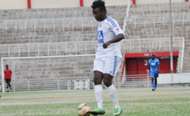 Sofapaka striker Bob Mugalia in action against Thika United.