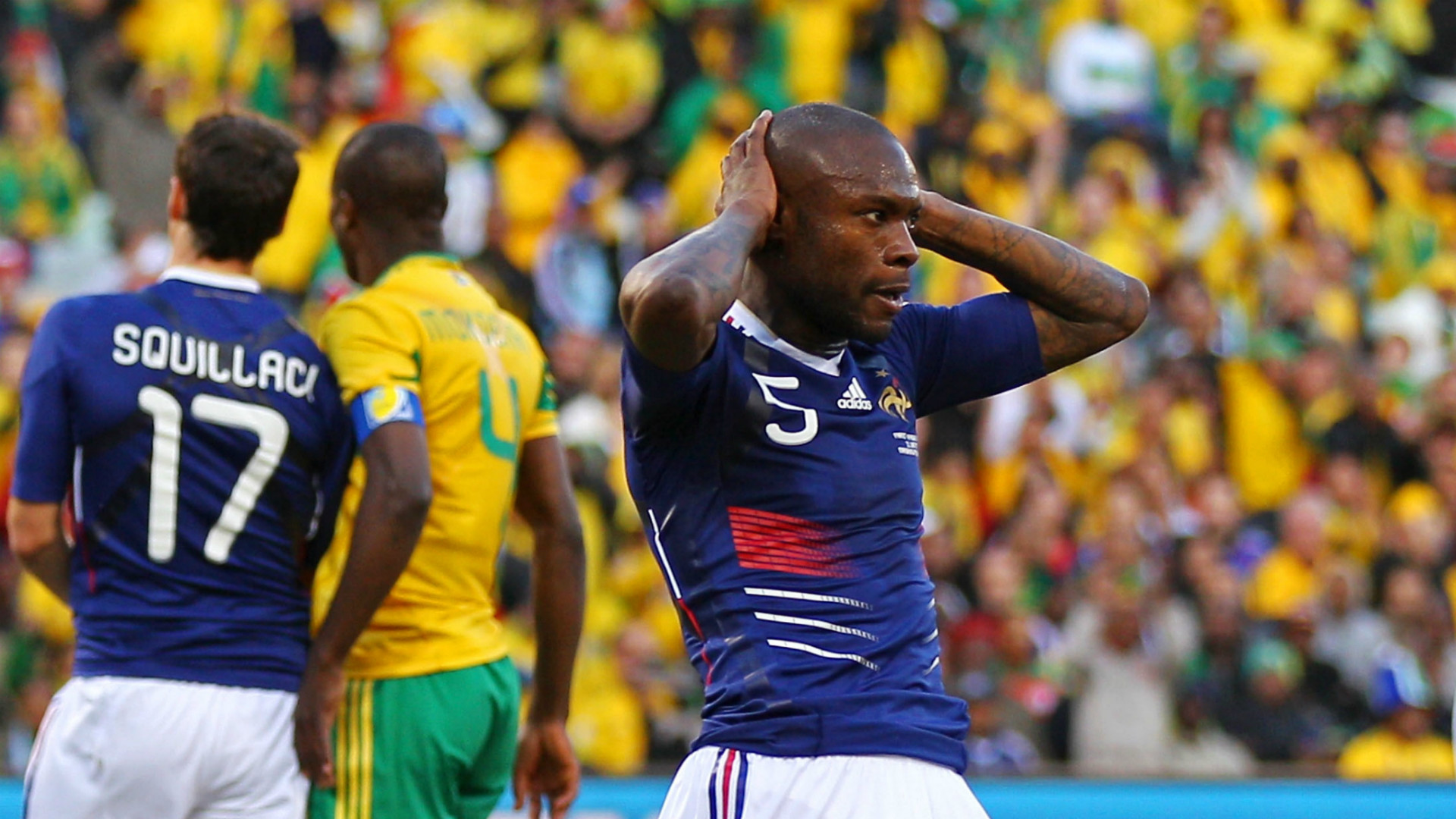 William Gallas France World Cup 2010