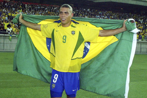 RONALDO NAZARIO BRAZIL WORLD CUP 2002