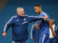 Dermot Drummy Lewis Baker Manchester City v Chelsea Barclays U21 Premier League 05142014