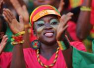 Ghana woman fan at 2013 Afcon