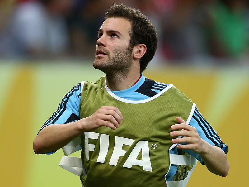 Juan Mata of Spain