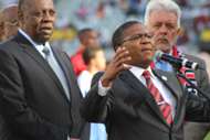 Fikile Mbalula, Issa Hayatou Chan, January 2014