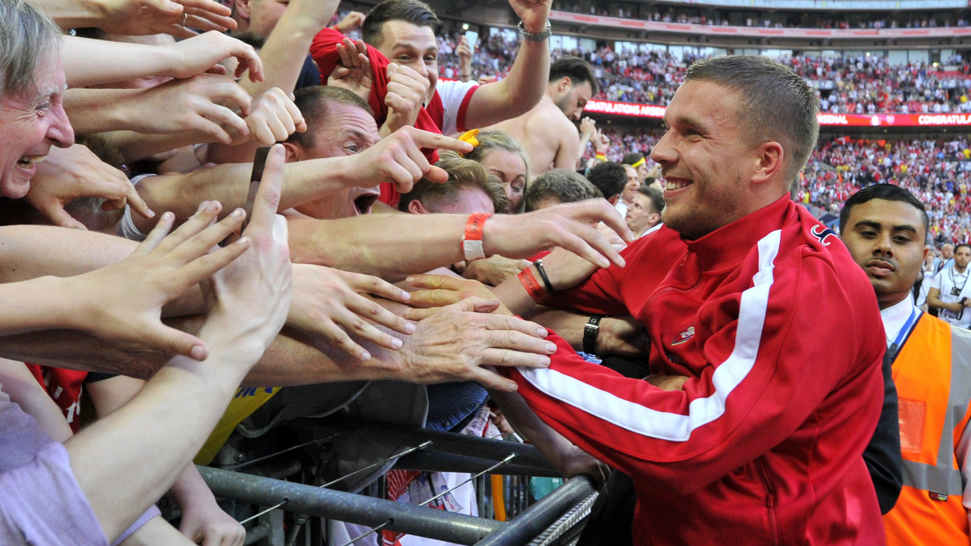 Lukas Podolski Arsenal FA Cup 2014 - Goal.com