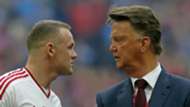 Wayne Rooney and Louis van Gaal