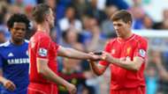 Jordan Henderson Steven Gerrard Liverpool 10052015
