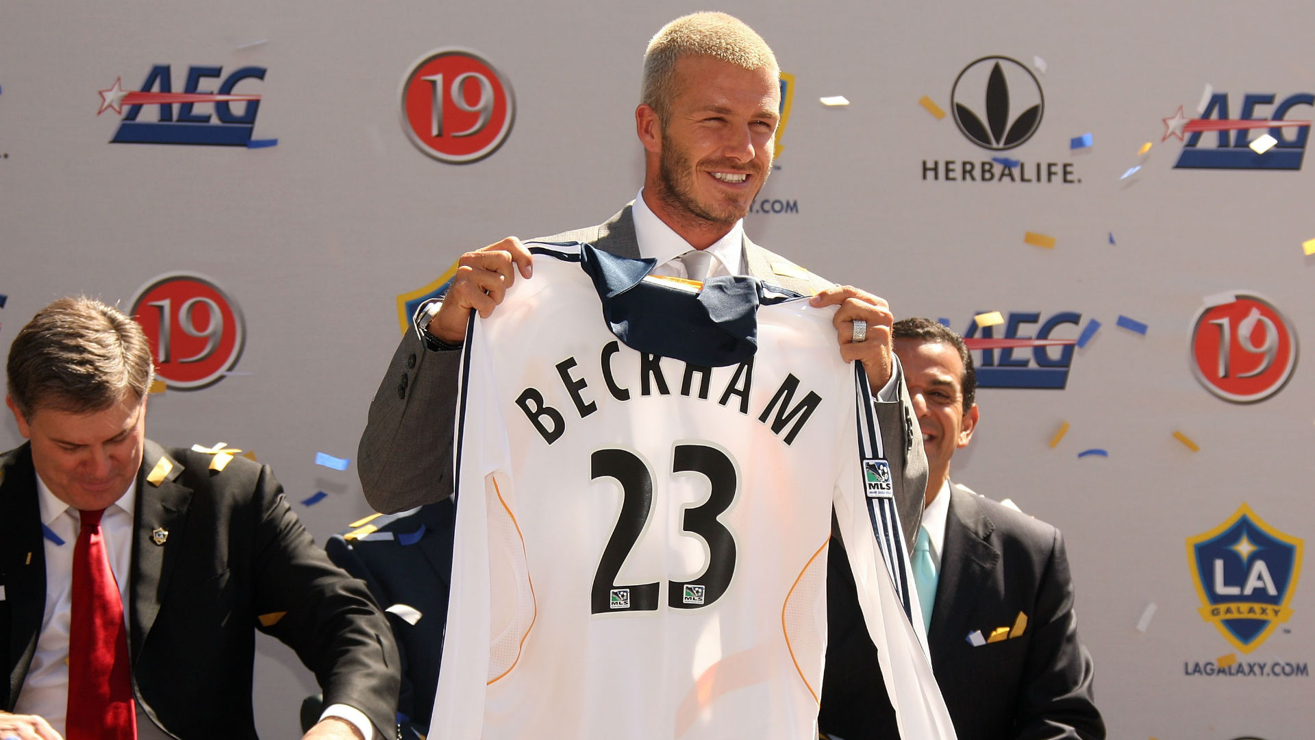David Beckham joins LA Galaxy