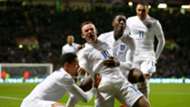 England celebrate
