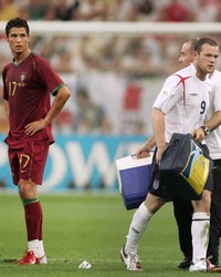 2006 World Cup: Wayne Rooney vs. Cristiano Ronaldo (England vs Portugal)