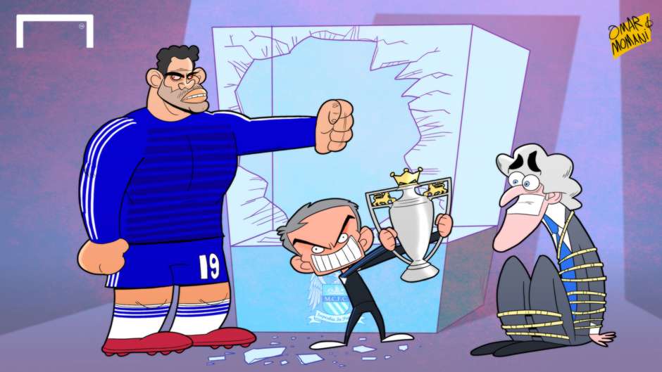 Cartoon Chelsea steal the Premier League title - Goal.com