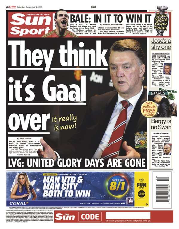 The Sun backpage 12122015 - Goal.com