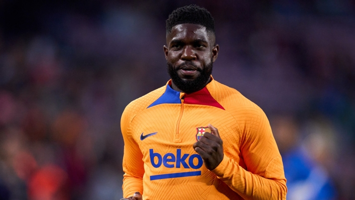 Barcelona want to offload Samuel Umtiti and Martin Braithwaite to reduce their wage bill