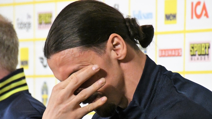 Zlatan Ibrahimovic has been ruled out of Euro 2020