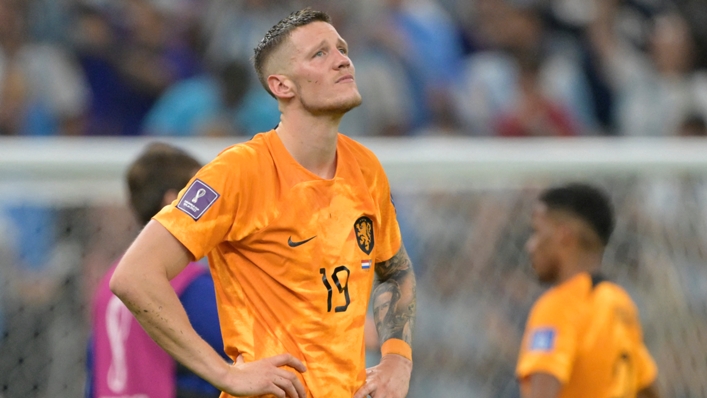 Wout Weghorst with the Netherlands at the World Cup