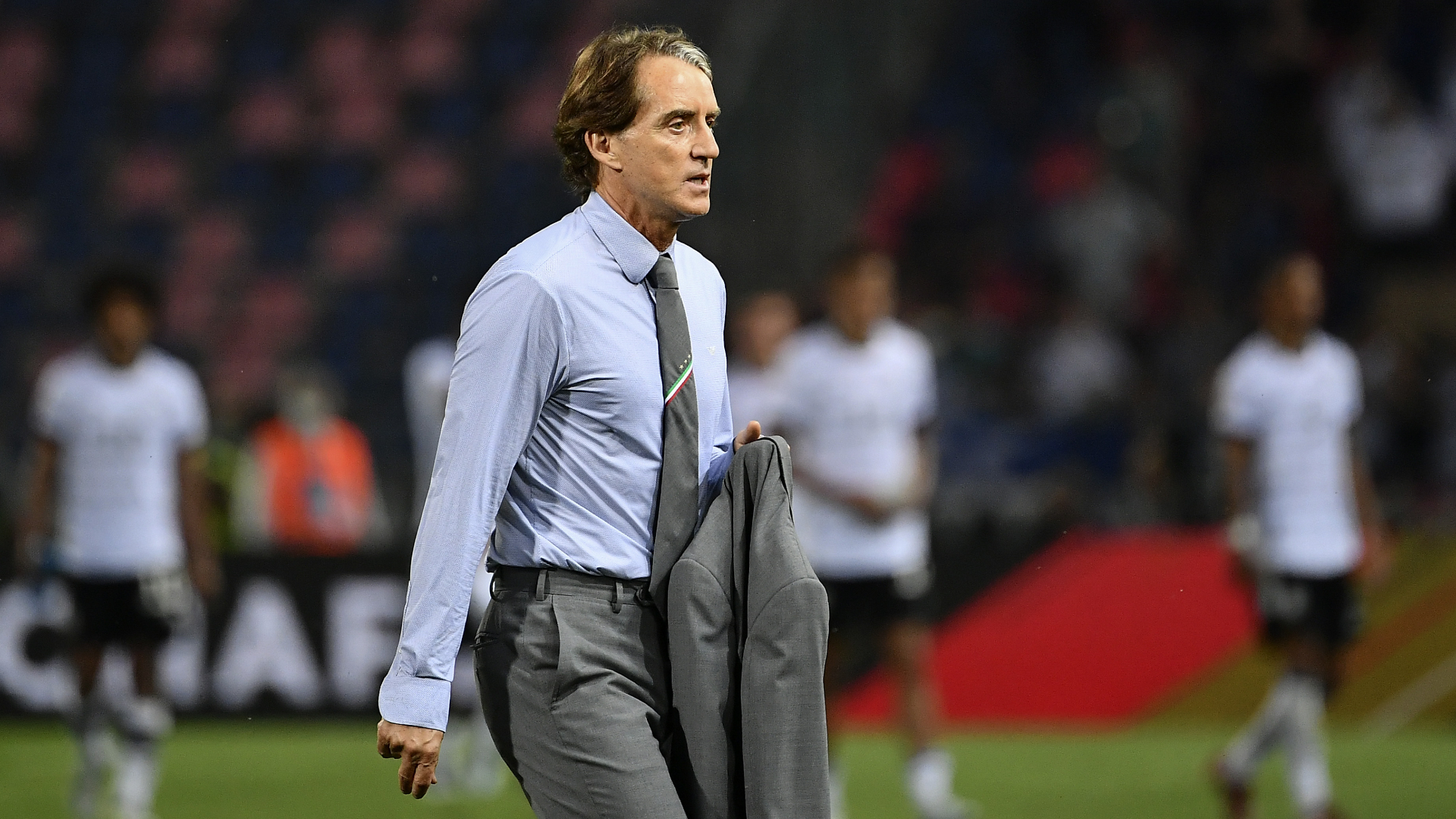 Roberto Mancini led Italy to continental glory last year, but the Azzurri will be absent from the World Cup