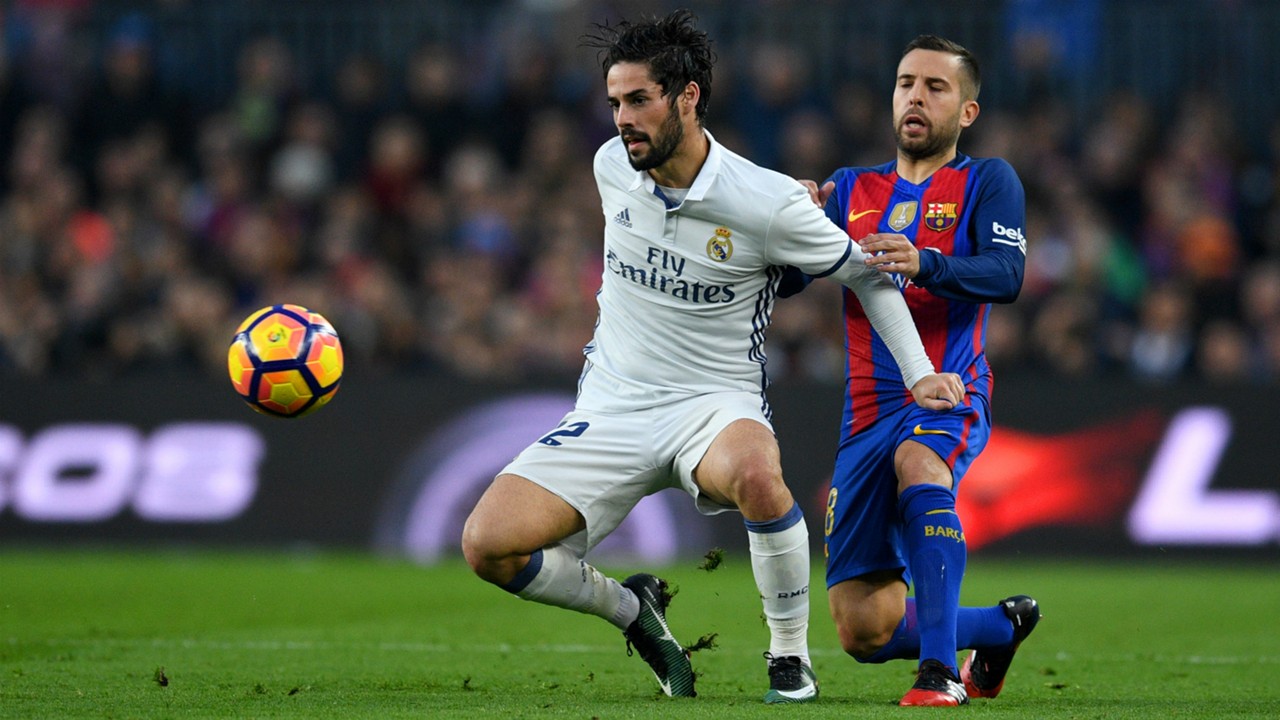 Image result for Jordi ​Alba vs Isco