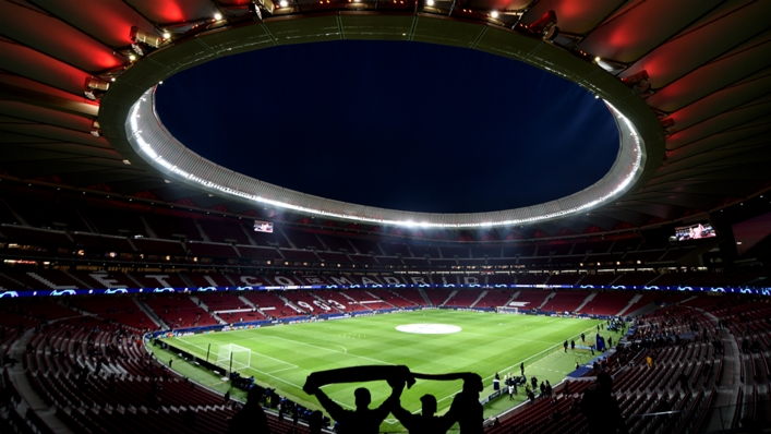 Atletico Madrid will not close part of the Wanda Metrpolitano for the match against Manchester City