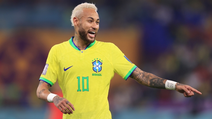 Neymar returned against South Korea on Monday
