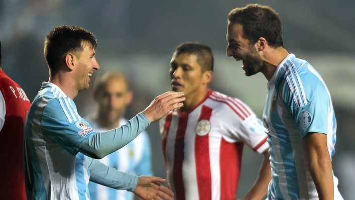 Lionel Messi and Gonzalo Higuain were long-time team-mates with Argentina