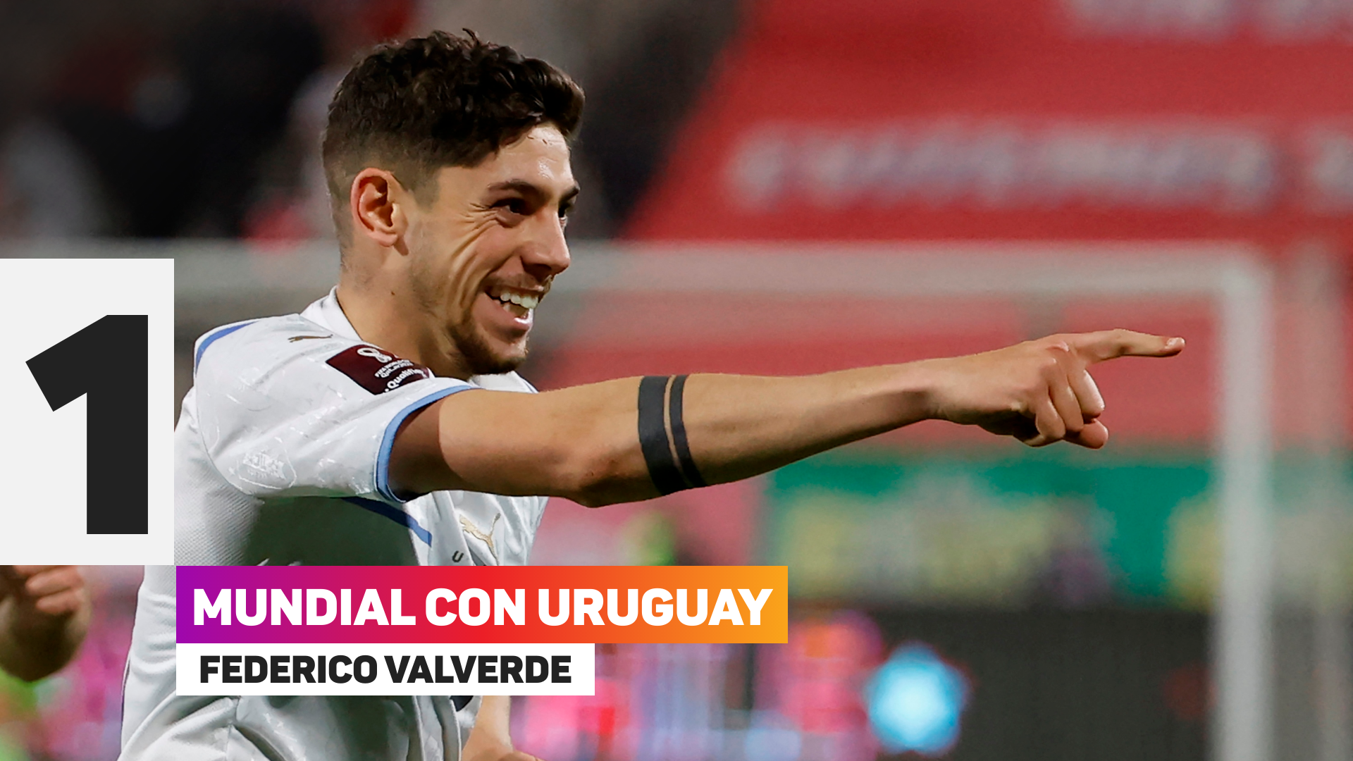 Uruguay, lista para Qatar con Valverde de líder