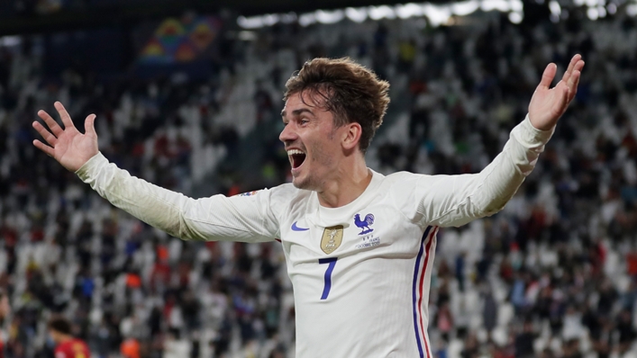 Antoine Griezmann could overtake Thierry Henry to become France's all-time leading scorer.