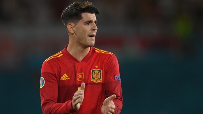 Spain striker Alvaro Morata