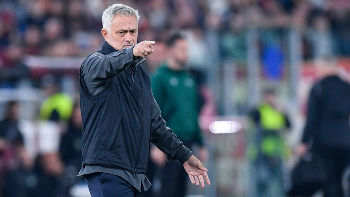 Jose Mourinho is in his second season as head coach of Roma