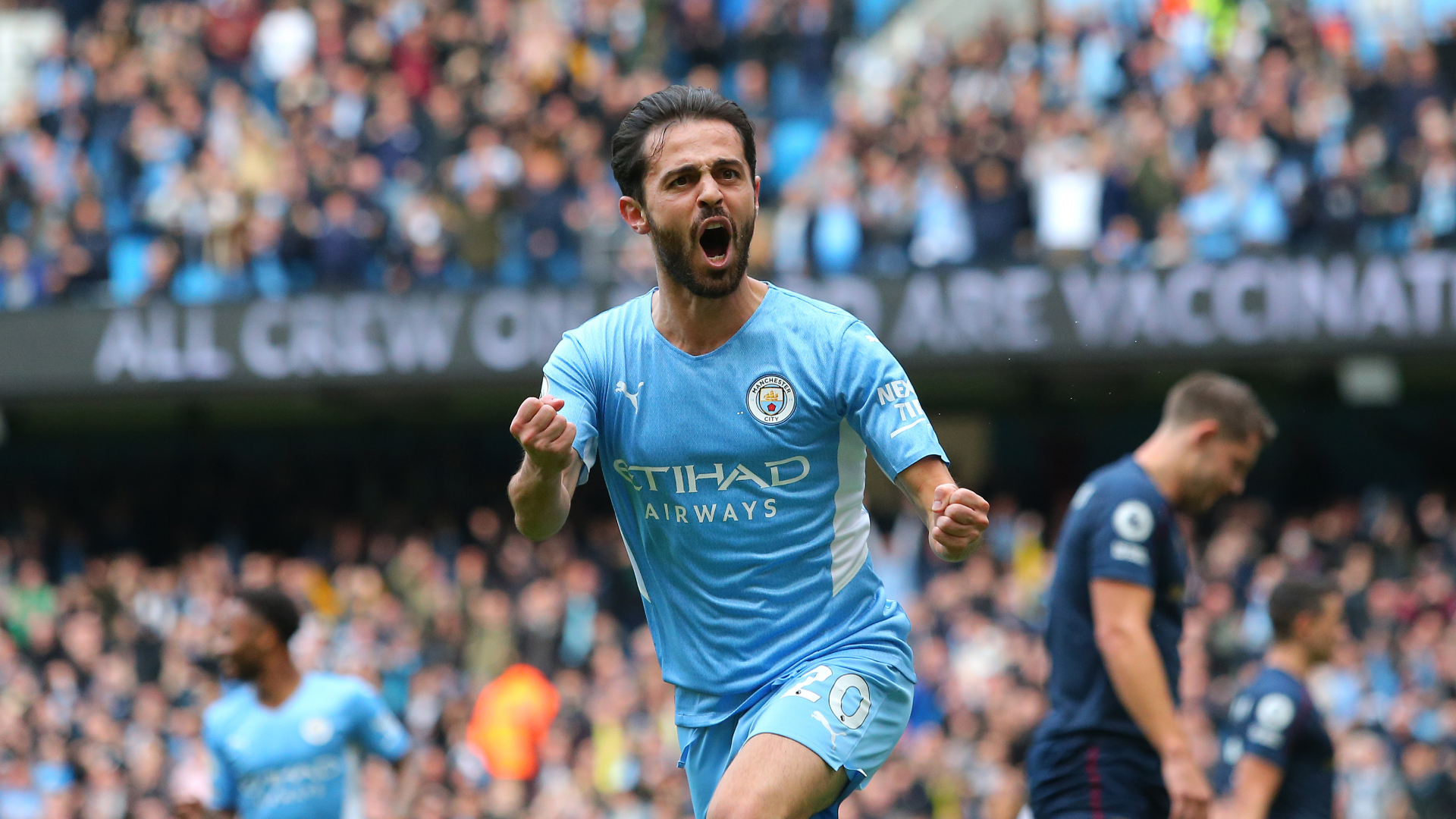 Bernardo Silva opened the scoring for Manchester City against Burnley