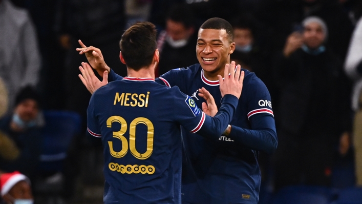 PSG boast the likes of Lionel Messi and Kylian Mbappe in their squad
