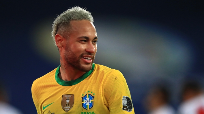 Neymar has edged closer towards Pele's Brazil goalscoring record