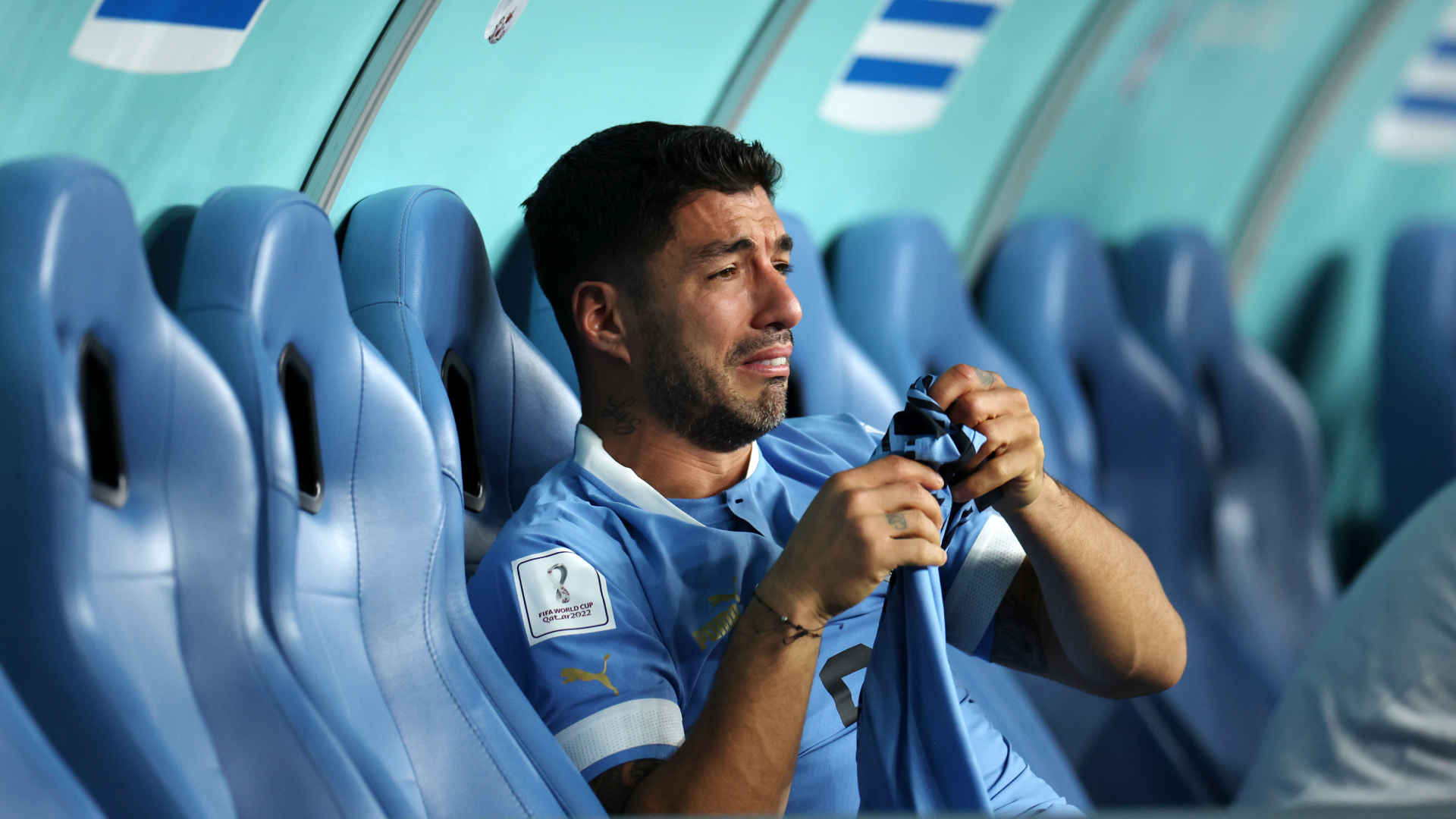 Sorry Suarez aims FIFA jibe as Uruguay are left stunned by World Cup exit