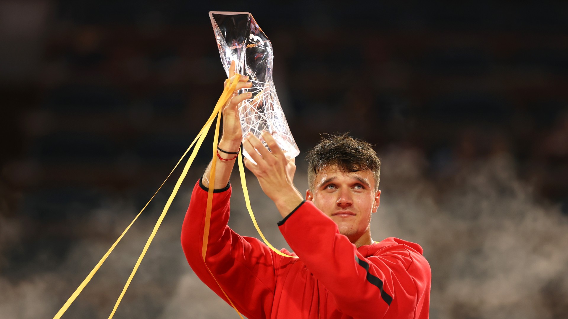 Mensik triumphs in Miami to deny Djokovic 100th title