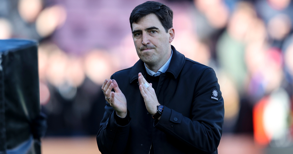 Bournemouth manager Andoni Iraola during a match