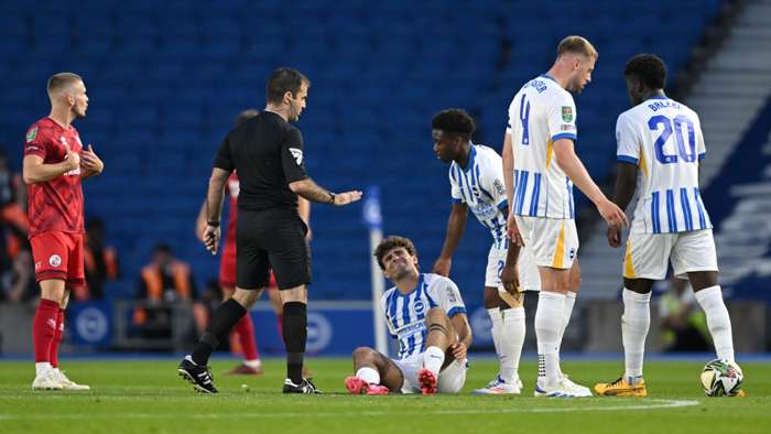 Brighton concern for O'Riley as Premier League sides ease through EFL Cup tasks