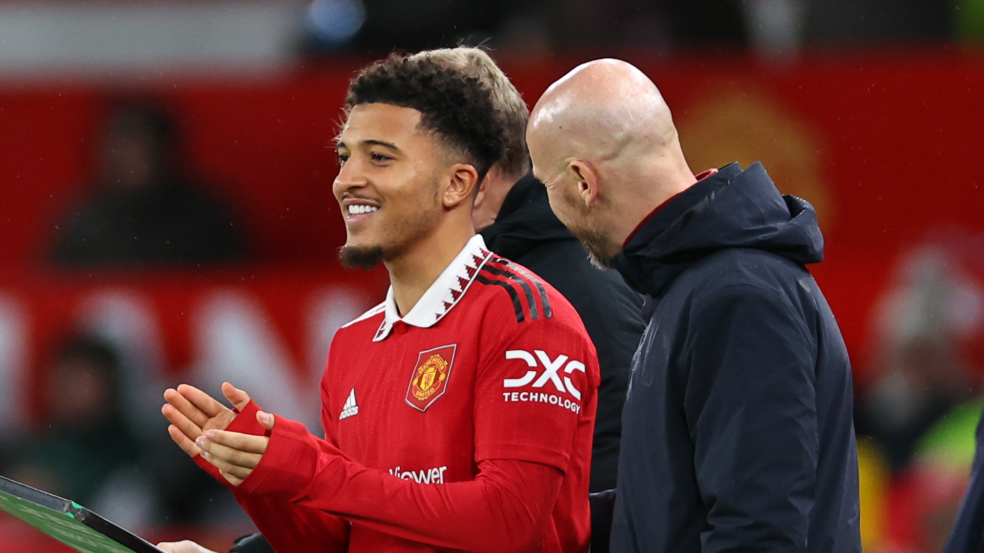 Jadon Sancho made a long-awaited return for Manchester United