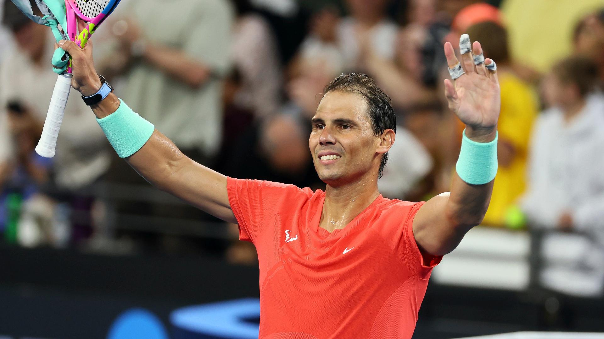 Rafael Nadal makes impressive winning return in Brisbane after ‘toughest year’