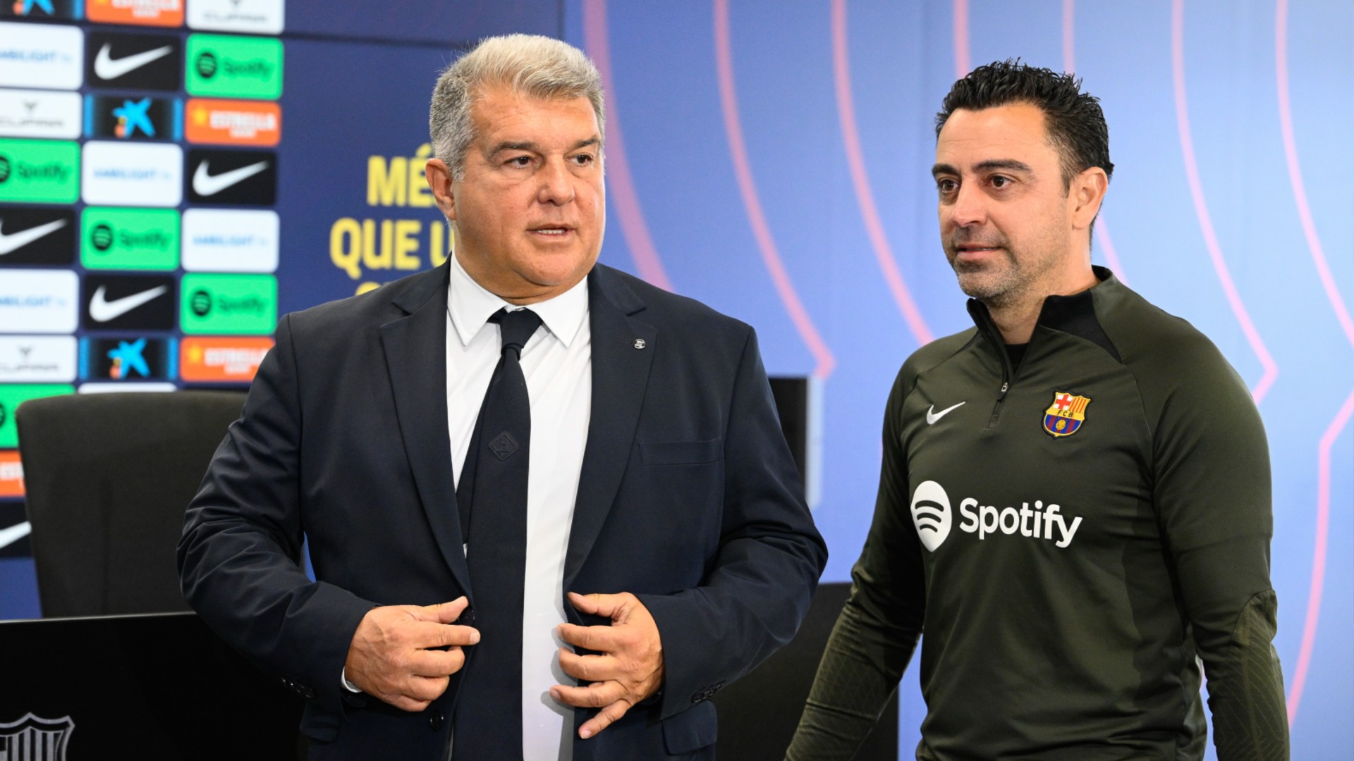 Laporta hits back at Xavi: The same players are winning under Flick
