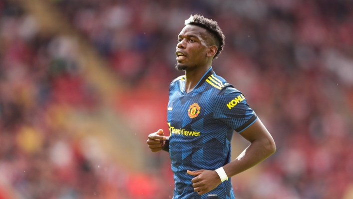 Paul Pogba in action during Manchester United's draw at Southampton