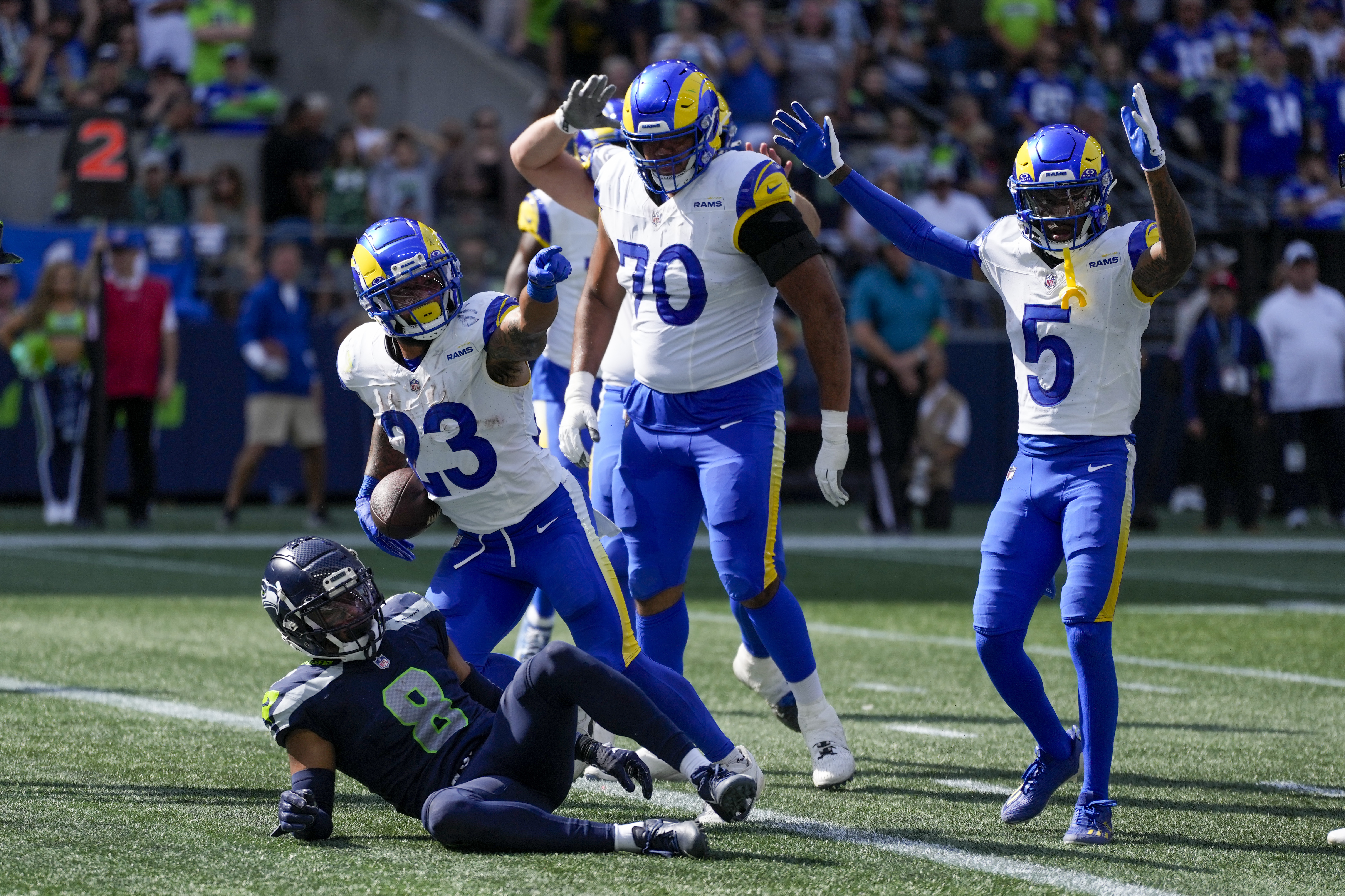 Rams Seahawks Football