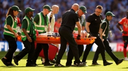Tom Lockyer was taken to hospital after collapsing at Wembley (Adam Davy/PA)