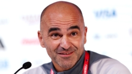 Belgium coach Roberto Martinez