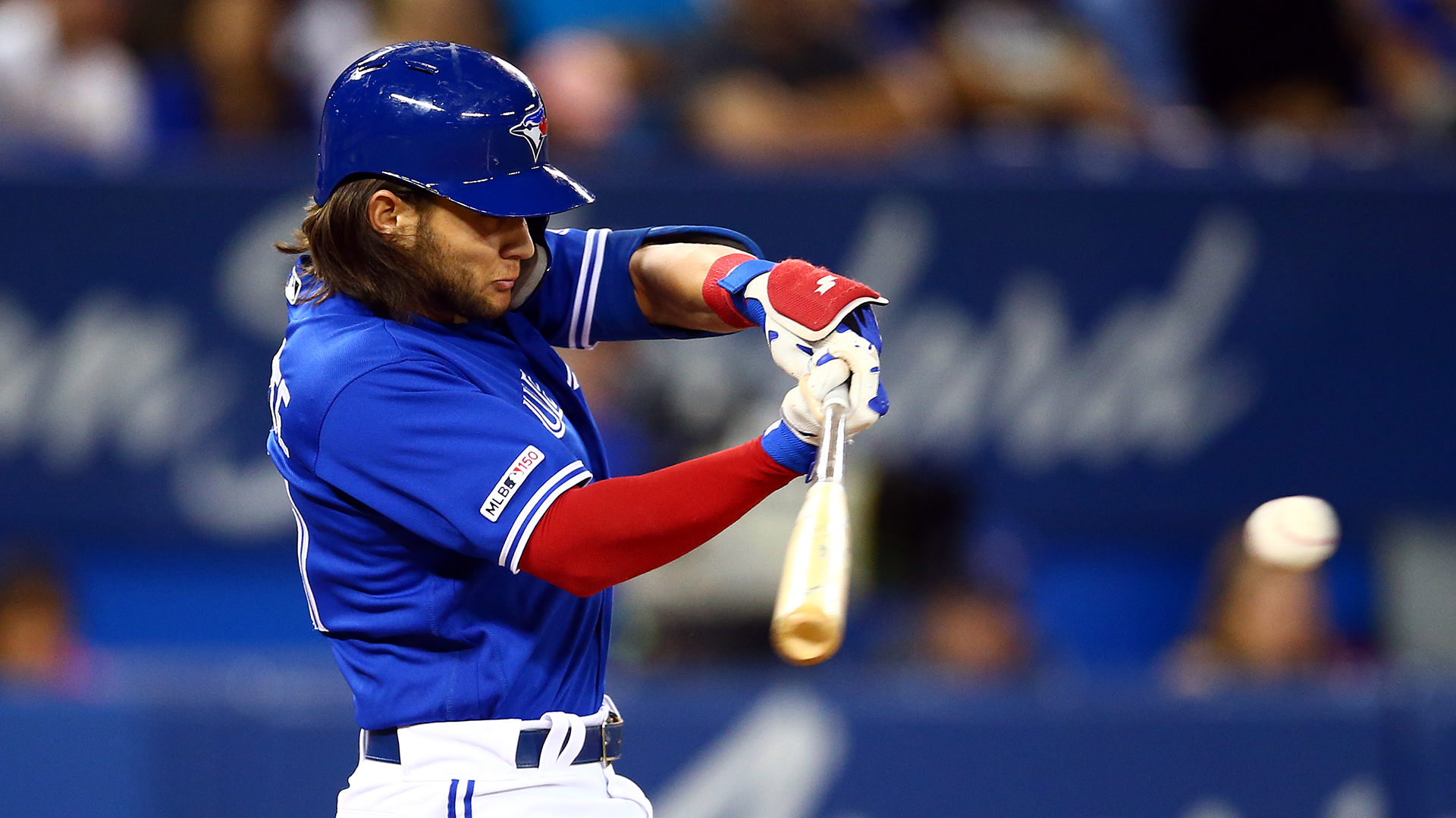 Blue Jays rookie Bo Bichette's doubles show continues